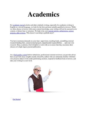 Proofreading Service, Academic Proofreading