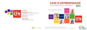 Taxe d'apprentissage CFM Reignac