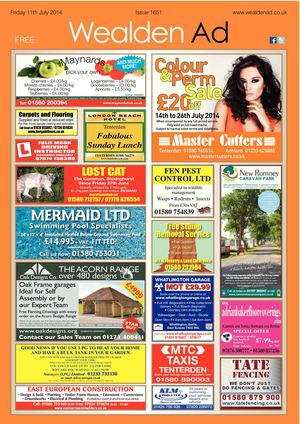 Wealden Advertiser 11/07/2014