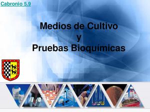 Medios de cultivo