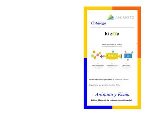 catalogo, animoto