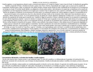 venta de semillas de cratylia argentea envios nacionales e internacionales