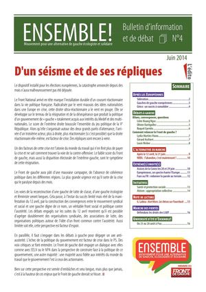 Bulletin Ensemble ! Numéro 4
