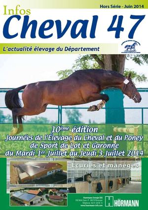 Info Cheval 47 Hors-Série Journées de l'Elevage-Nérac 2014