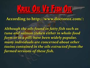 Fish Oil or Krill Oil: Which Is Better?