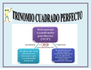 TRINOMIO CUADRADO