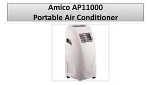 Amico AP11000 Portable Air Conditioner Review