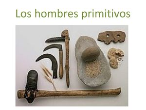 LOS HOMBRES PRIMITIVOS