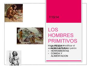 hombres primitivos :D