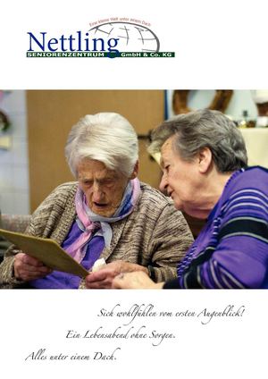 Unternehmensbroschüre des Senioren-Zentrums Nestling