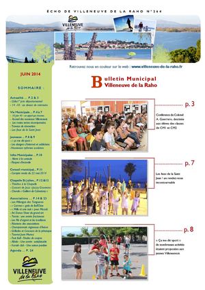 L’écho de Villeneuve - n° 264 - Juin 2014