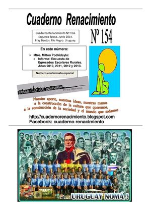 Cuaderno Renacimiento Nº 154, junio 2014.