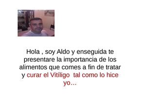 Alimentos Para Curar El Vitiligo