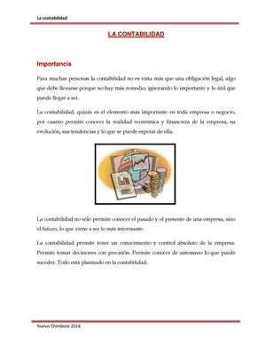 Importancia de la contabilidad