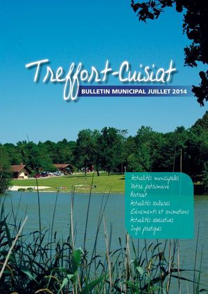Bulletin municipal de TREFFORT-CUISIAT juillet 2014
