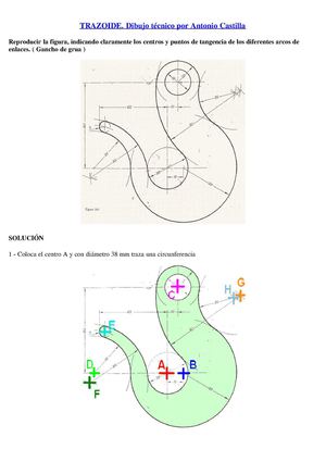 laminas de enlaces y tangencias de figuras