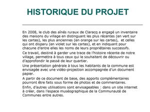 Les maisons de Claracq