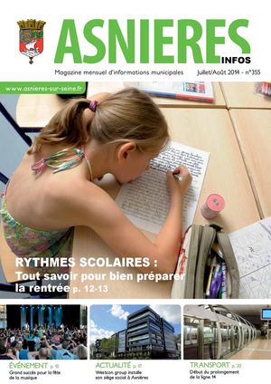 Asnières Info n°355 juillet-août 2014