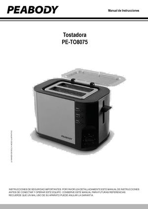Manual de Tostadora