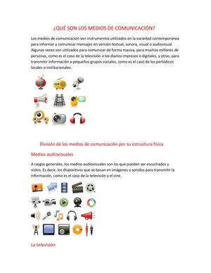 Medios de Comunicacion