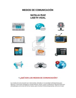 Medios De Comunicacion