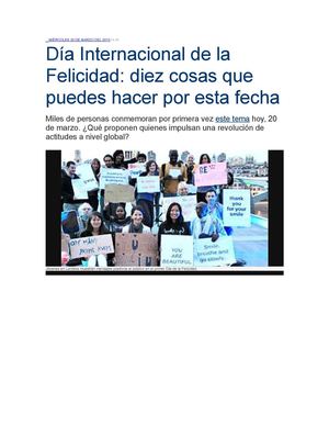 La Felicidad