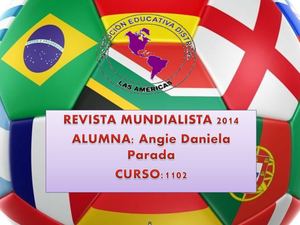 revista del mundial 2014