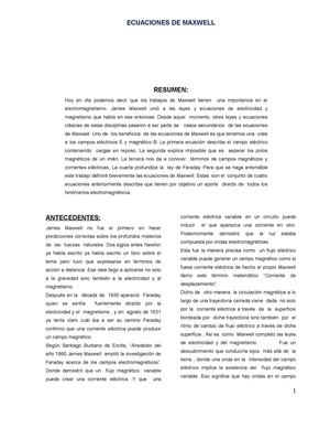 Ecuaciones de Maxwell