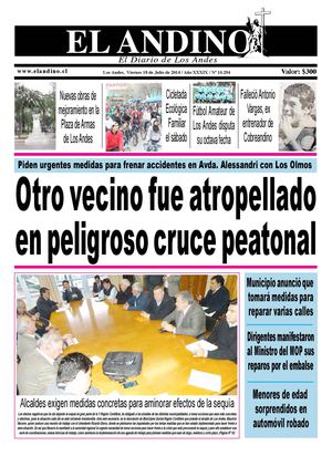 Diario El Andino - Viernes 18 de Julio de 2014