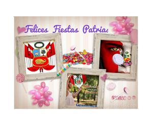collage de simbolos patrios