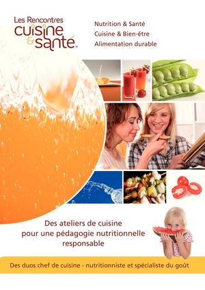 Brochure Rencontres Cuisine & Santé