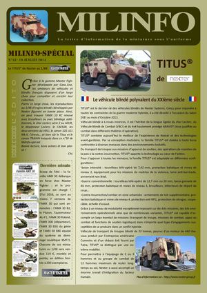 Milinfo-spécial n° 18 - le Titus de Nexter au 1/48 (Master Fighter)