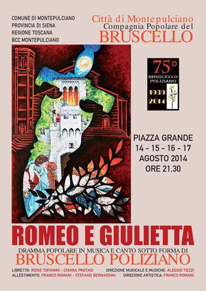 Bruscello Poliziano 2014