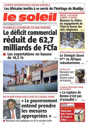 Edition du 19-20 Juillet 2014