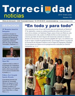 Torreciudad Noticias enero-junio 2014