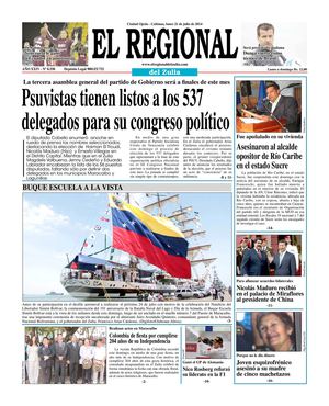 El Regional del Zulia 21-07-2014