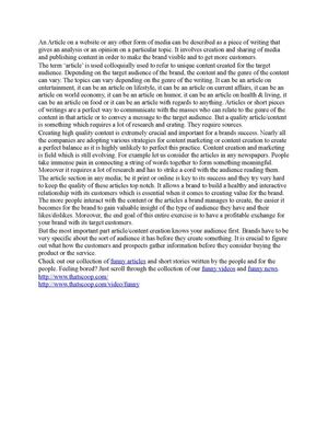 Funny Articles, Short Funny Stories & Articles, Funny Stories India