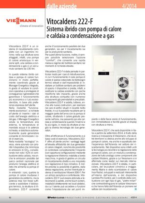 Redazionale Viessmann N4 - 2014