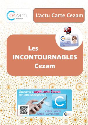 Les bons plans Cezam