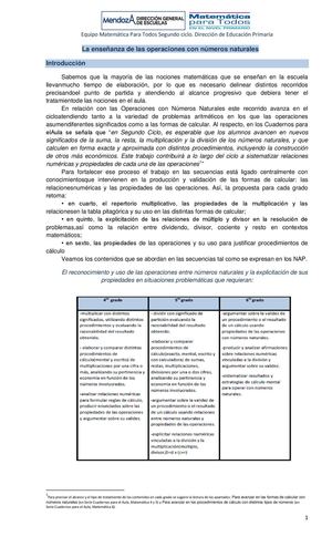 Secuencia4to,5to y 6to_La enseñanza de las operaciones con números naturales