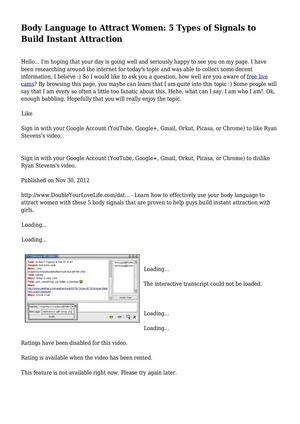 Body Language to Attract Women: 5 Types of Signals to Build Instant Attraction