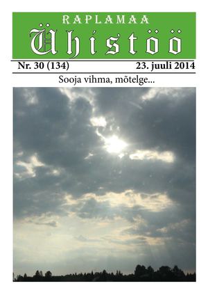 Raplamaa Ühistöö mr 30, 23. juuli 2013