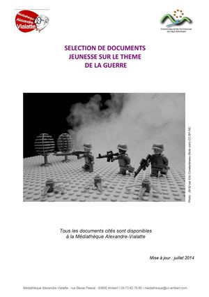 Sélection de documents jeunesse et ados sur le thème de la guerre