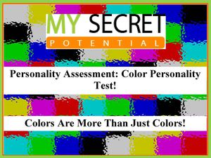 MySecretpotential.com - Color Personality Test  