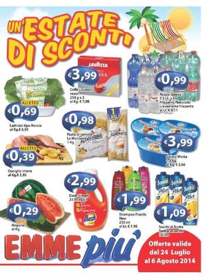 Volantino Emmepiu 24Luglio-6agosto 