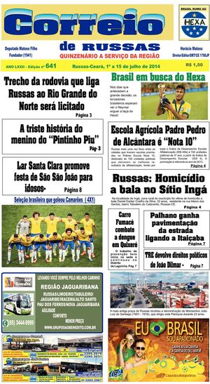 JORNAL CORREIO DE RUSSAS
