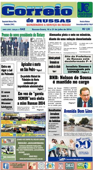 JORNAL CORREIO DE RUSSADS