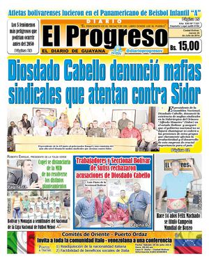 DIARIO EL PROGRESO EDICIÓN DIGITAL 24-07-2014