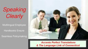 Multilingual Employee Handbooks: Speaking Clearly
