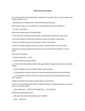 PARA ESO SON LOS AMIGOS